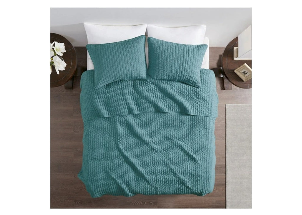 Madison Park Keaton Reversible Quilt Set (Full/Queen)