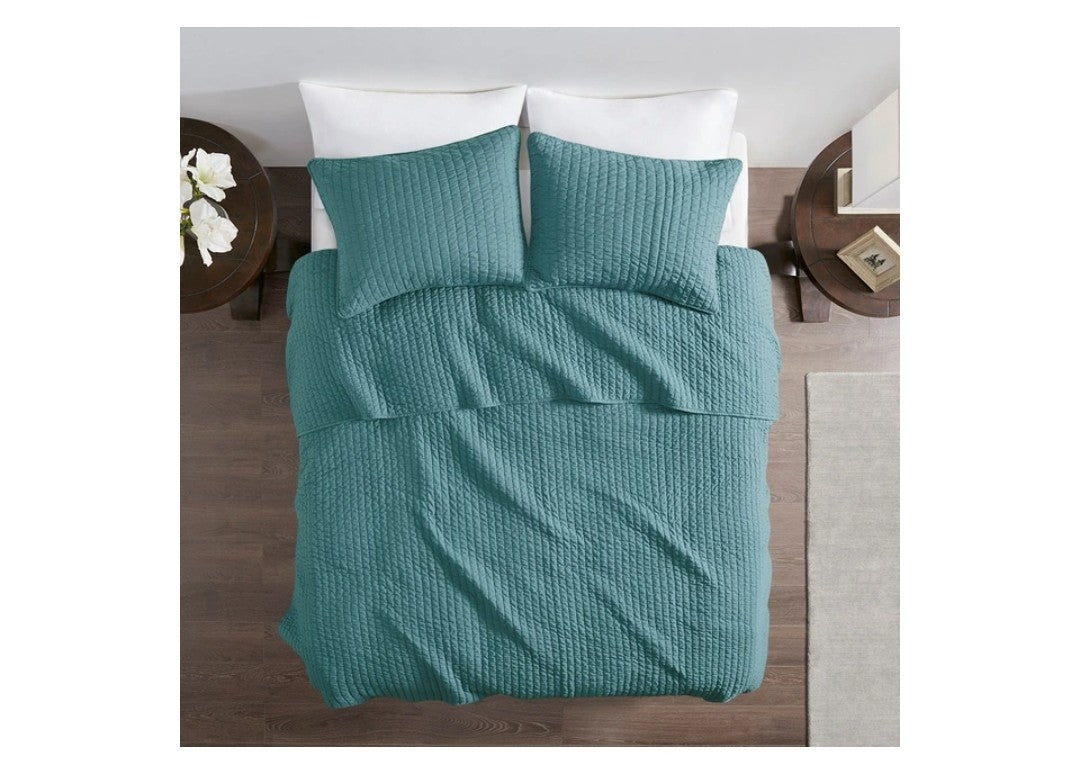 Madison Park Keaton Reversible Quilt Set (Full/Queen)