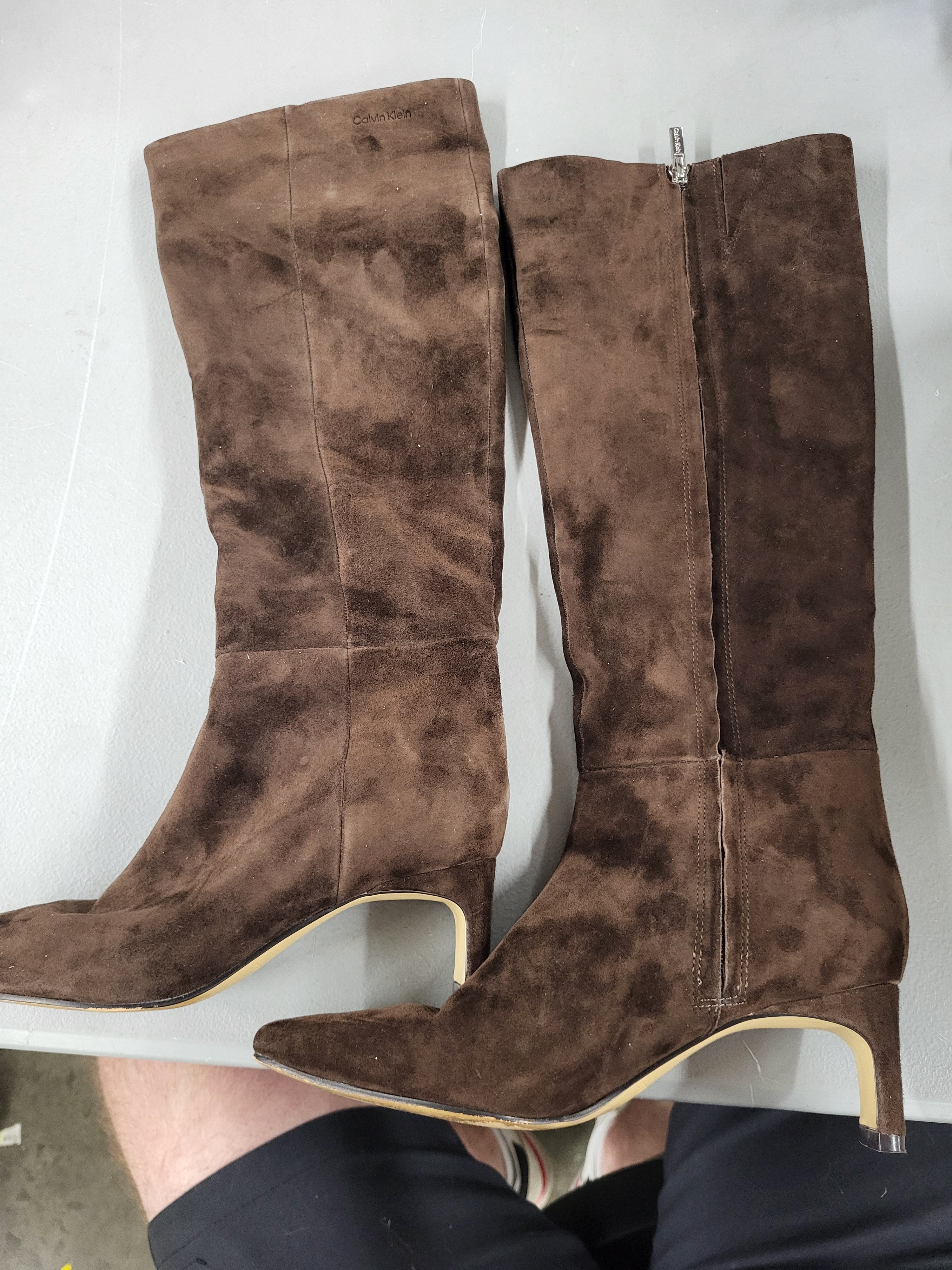 Calvin Klein Caterine Boots (Size 7.5M)