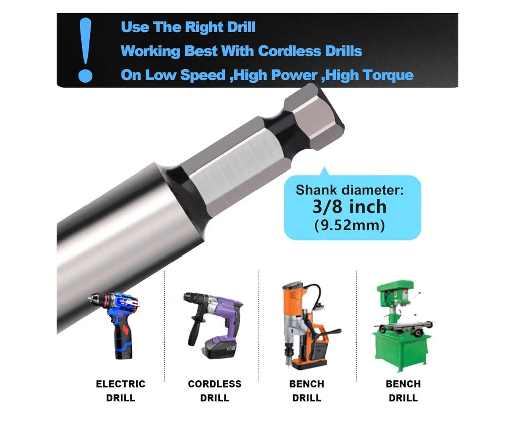 Auger Bit for Wood 1x6.1in (26x155mm)