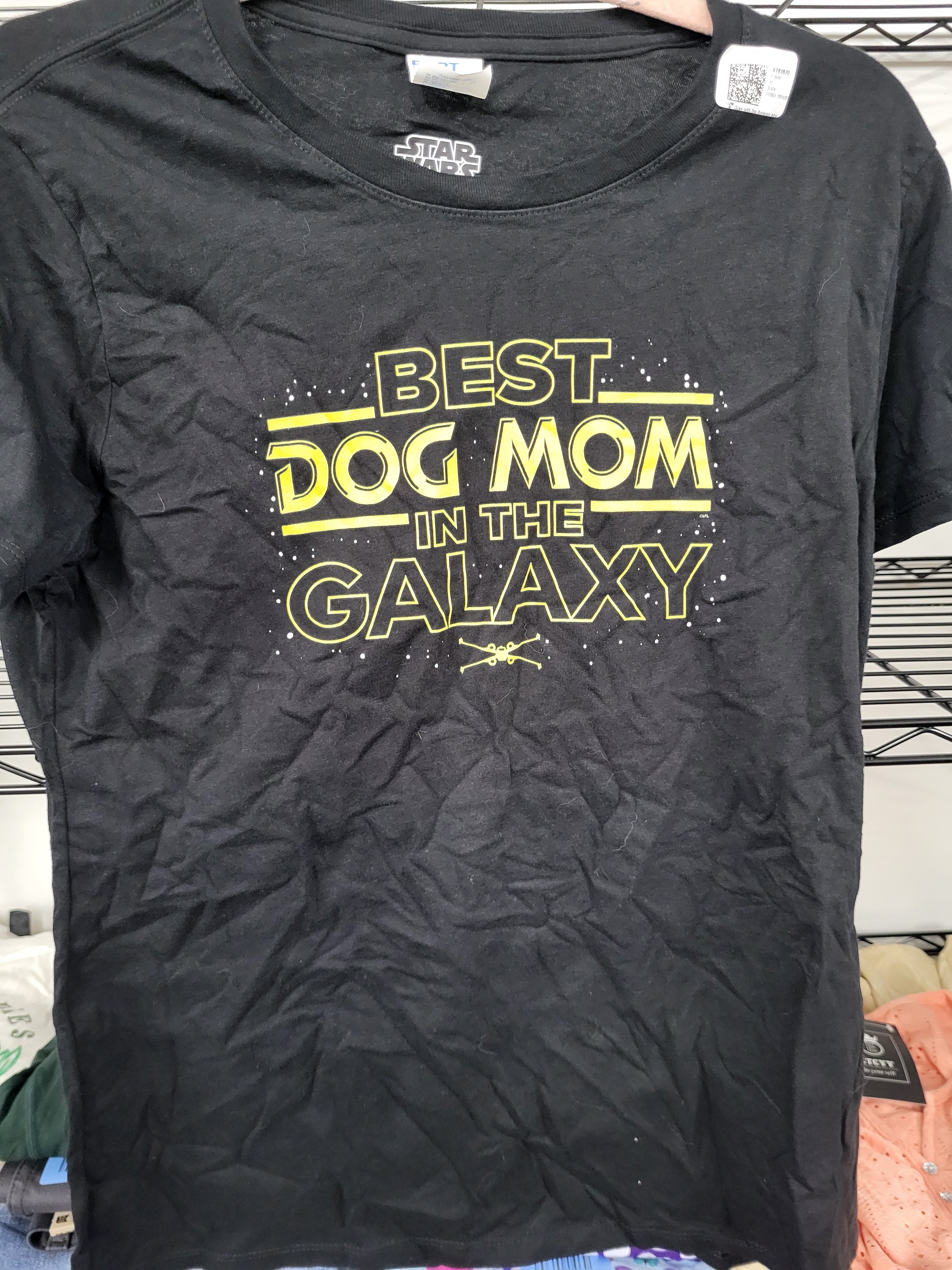 Best Dog Mom in the Galaxy T-Shirt (Medium)