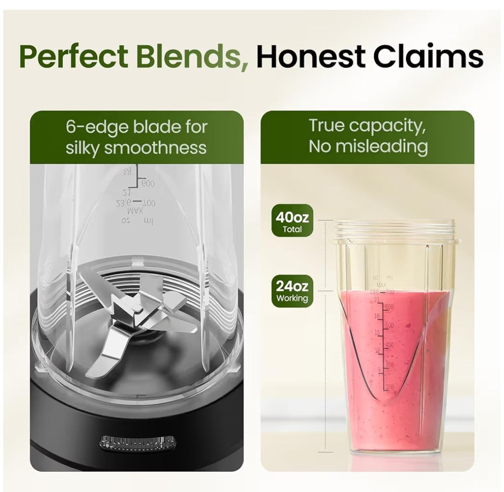 TOPZEE Personal Smoothie Blender