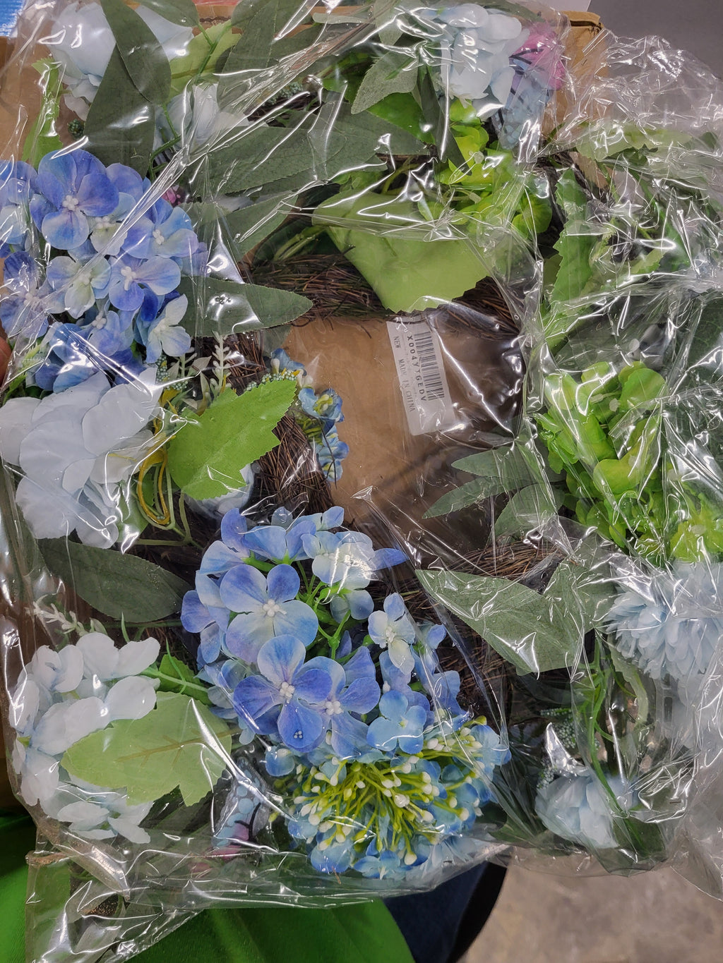 Artificial Hydrangea Glower Garland (6ft)