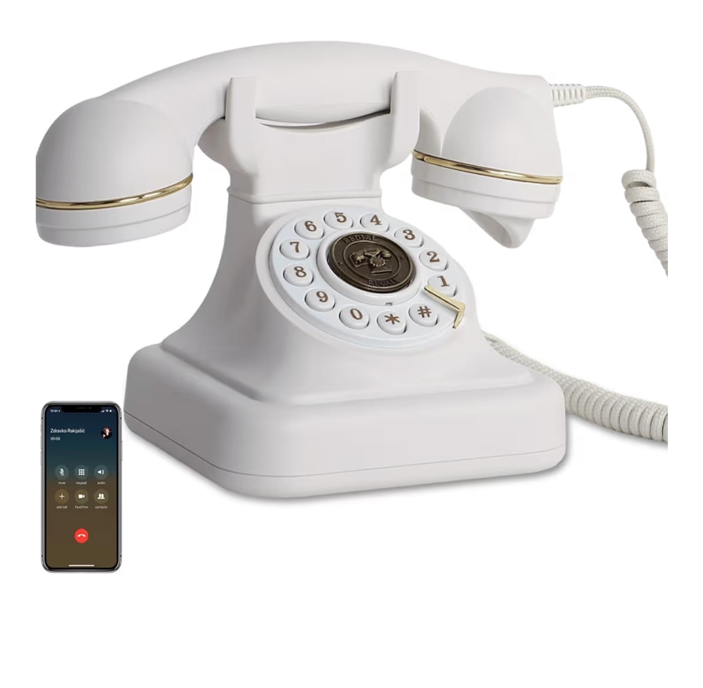 Bluetooth Retro Phone Landline Telephone,Bluetooth Home.