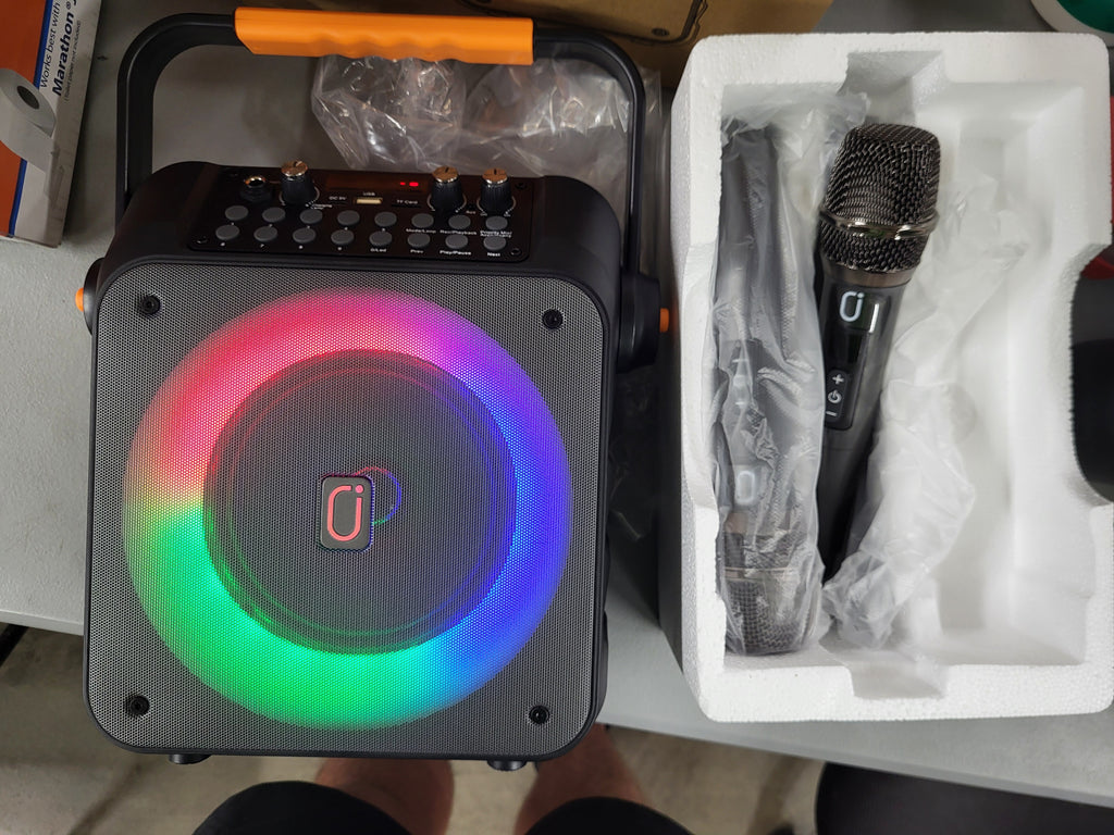 Karaoke Machine with 2 Microphones