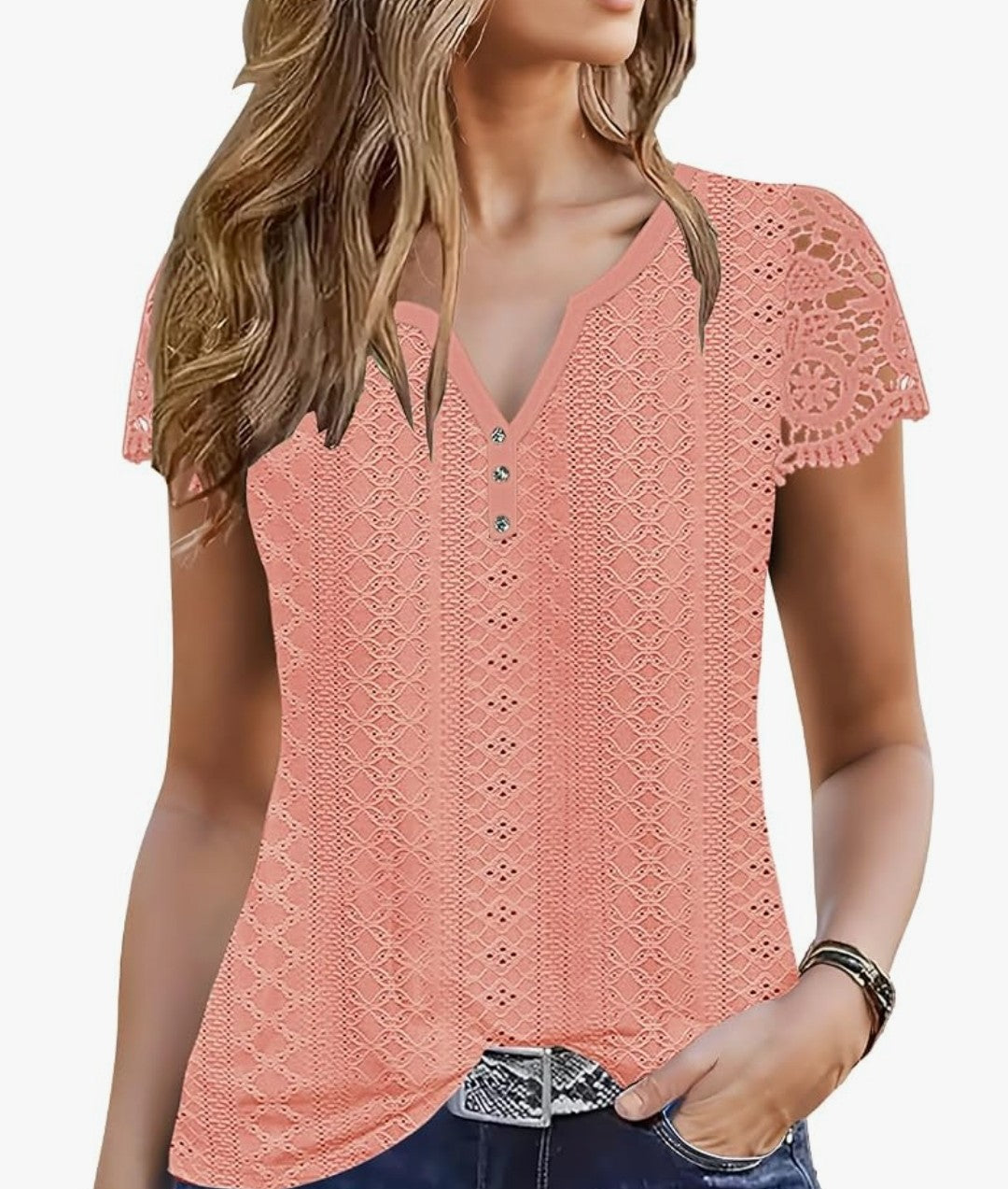 Short Sleeve Blouse (Small)
