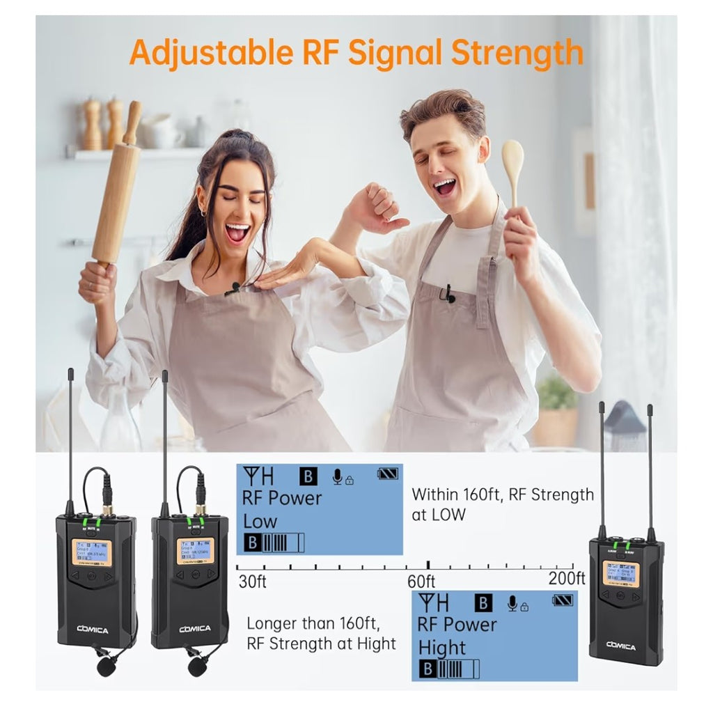 Comical WM100 Plus Wireless Microphone System