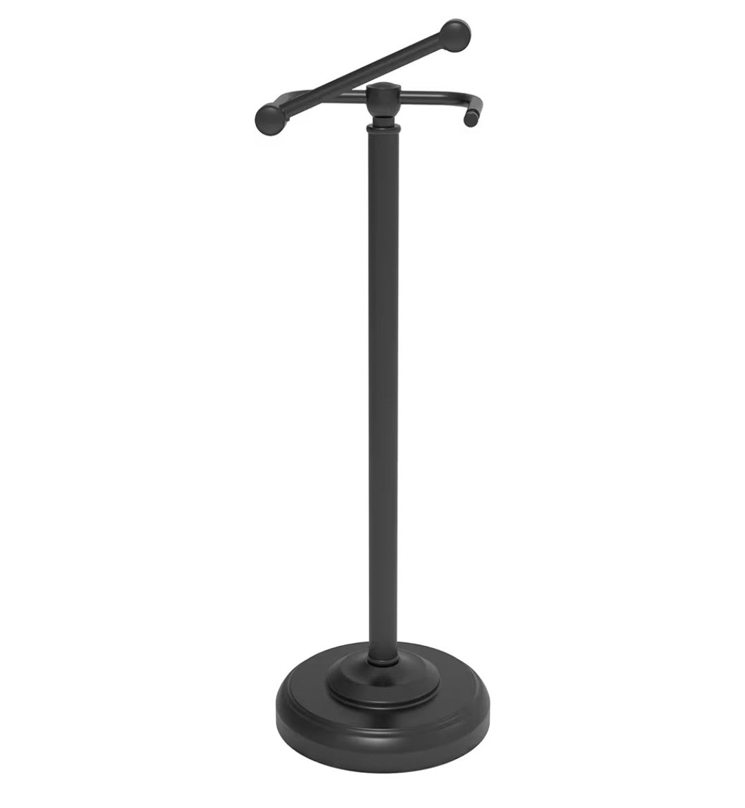 Toilet Paper Holder Stand (Black)