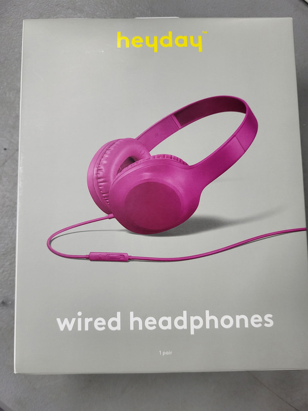 Heyday Wired Headphones (Pink)