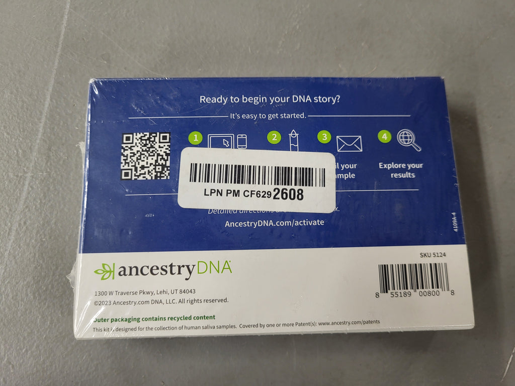 Ancestry DNA activation kit