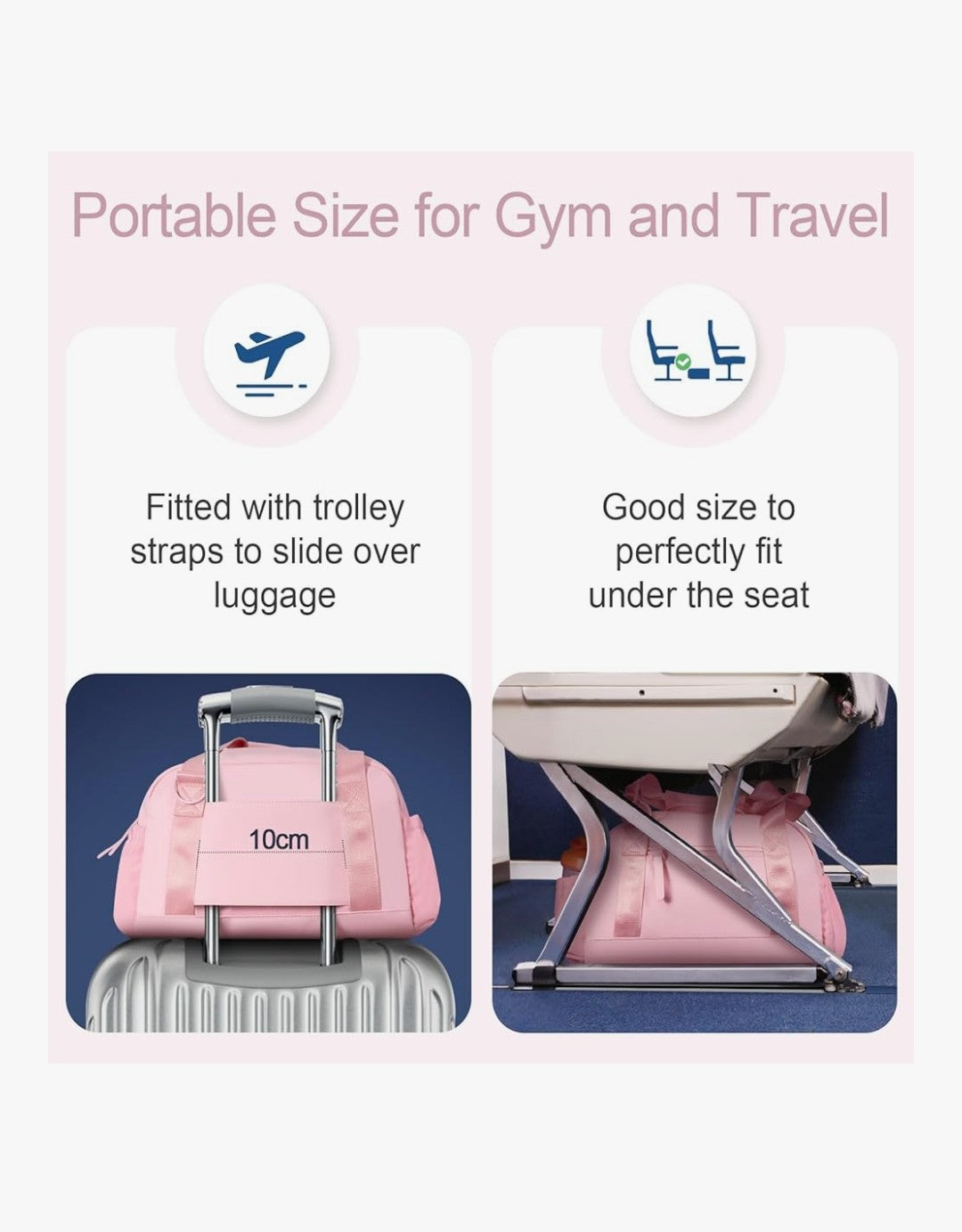 Pink Mini Tote Bag