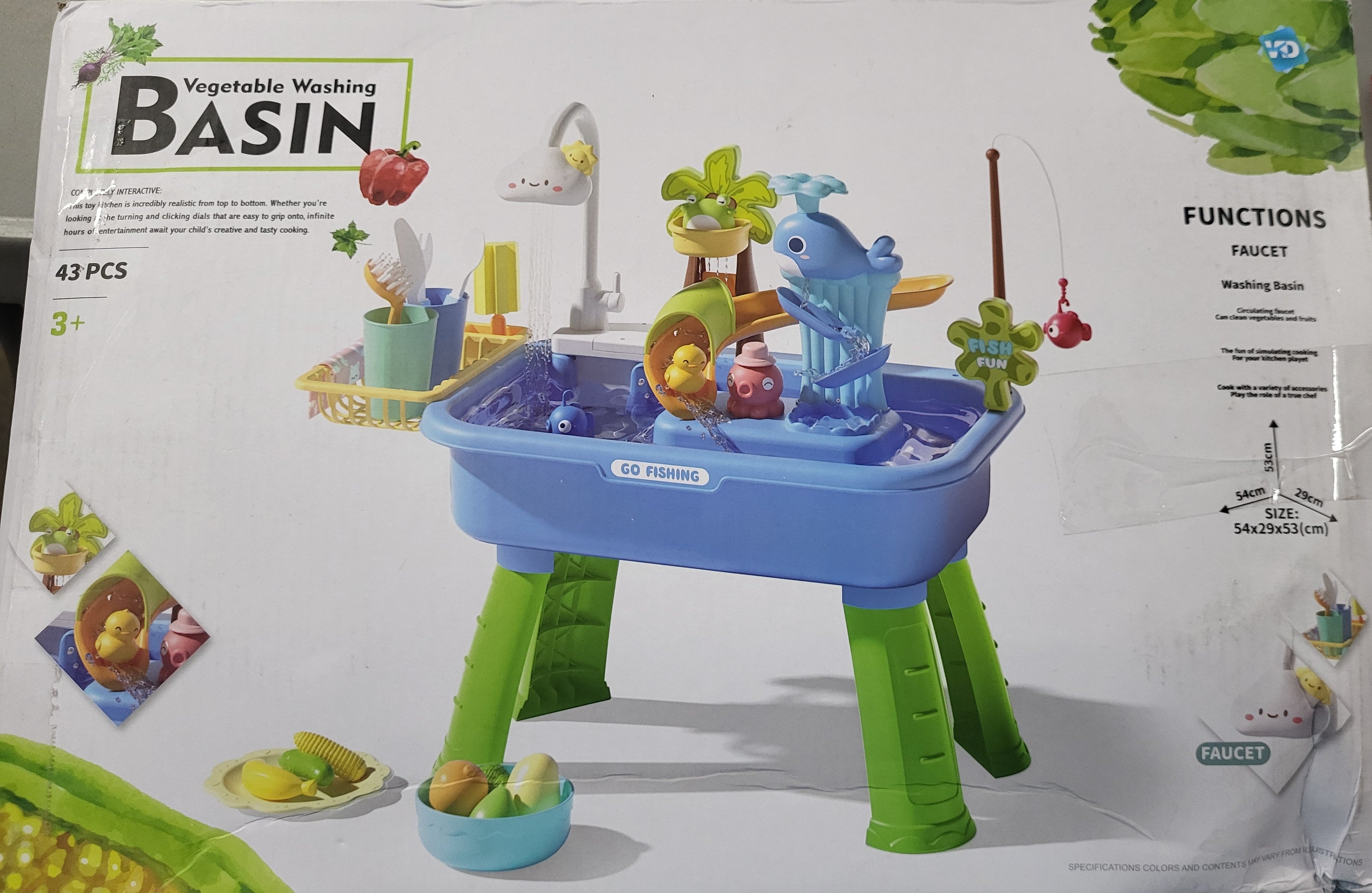 Kids Vegetable Washing Basin