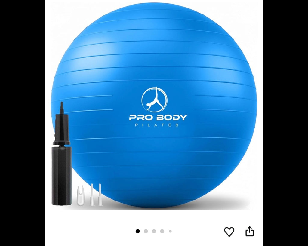 Pro Body Pilates Exercise Ball.