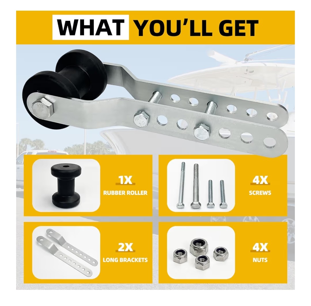 Marine Adjustable Keel Roller Assembly