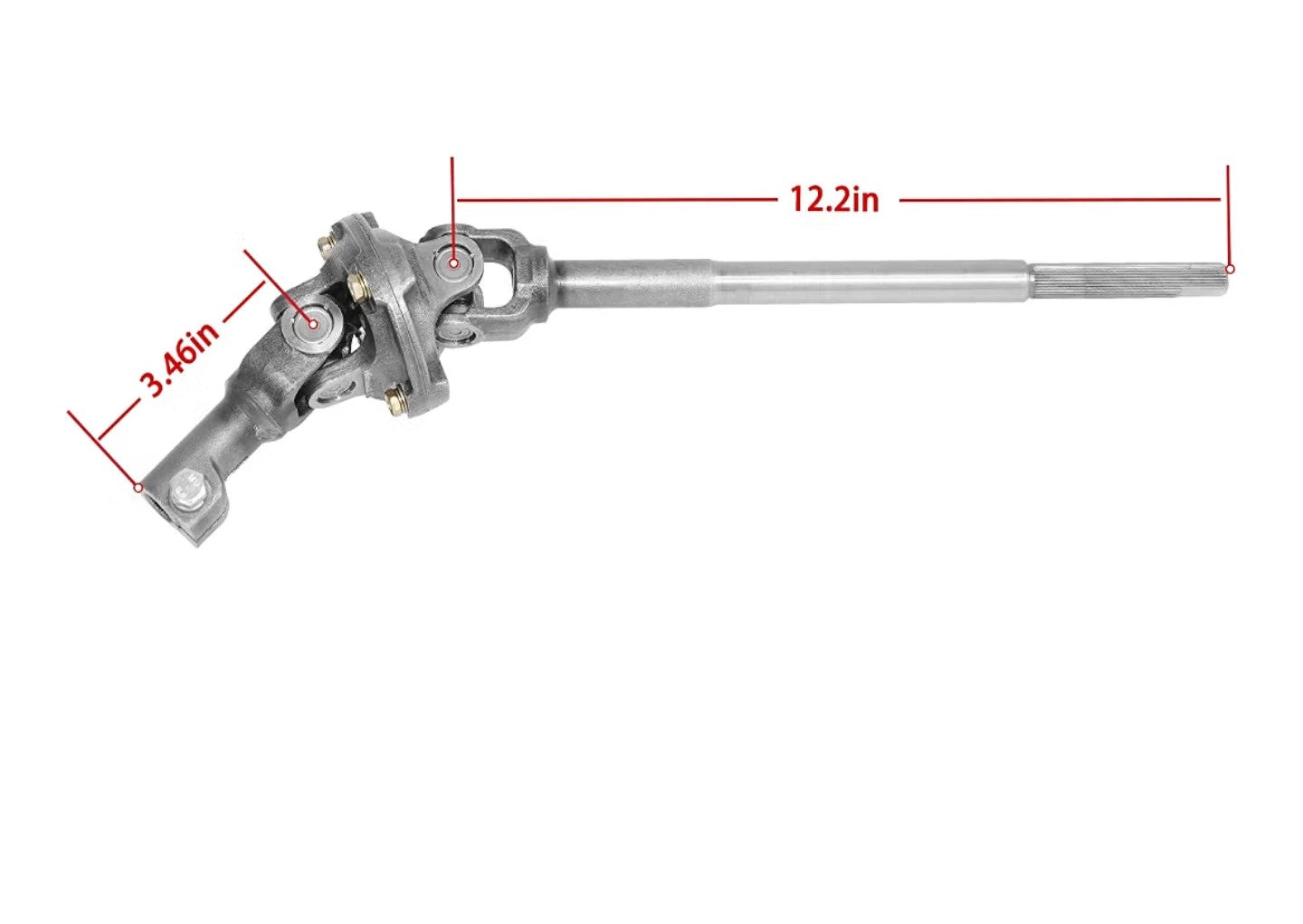 Steering Shaft U-Joint Fit for 2000 2001 2002 2003 2004 Toyota Tundra Steering Column 4529034010 4529035040