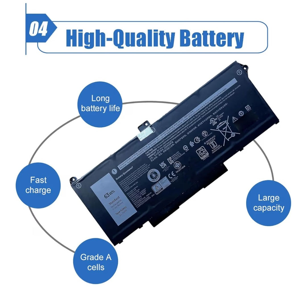 63Wh RJ40G Laptop Battery
