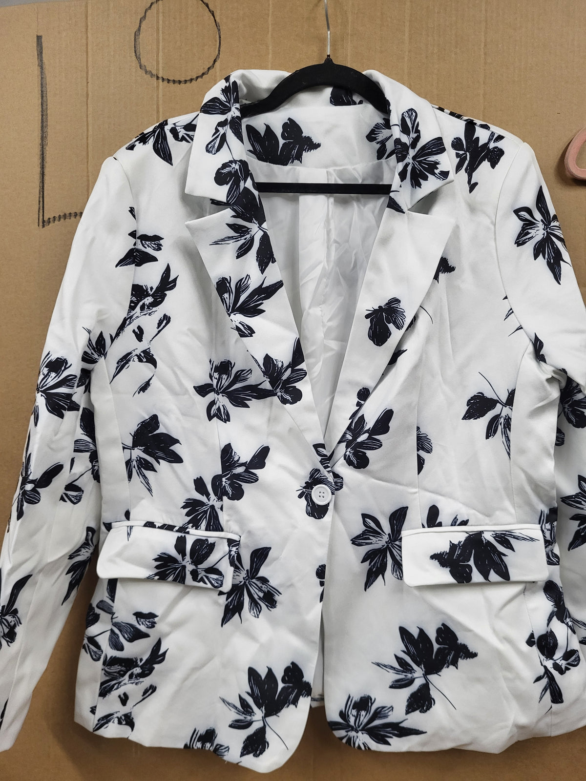 Floral Print Blazer (2XL)