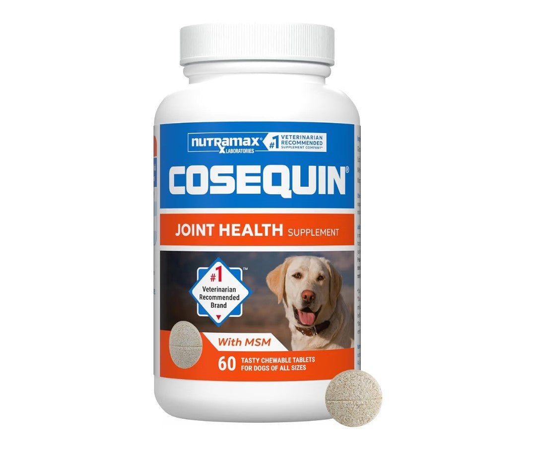 Nutramax Cosequin Joiny Supplement for Dogs (60 Tablets)