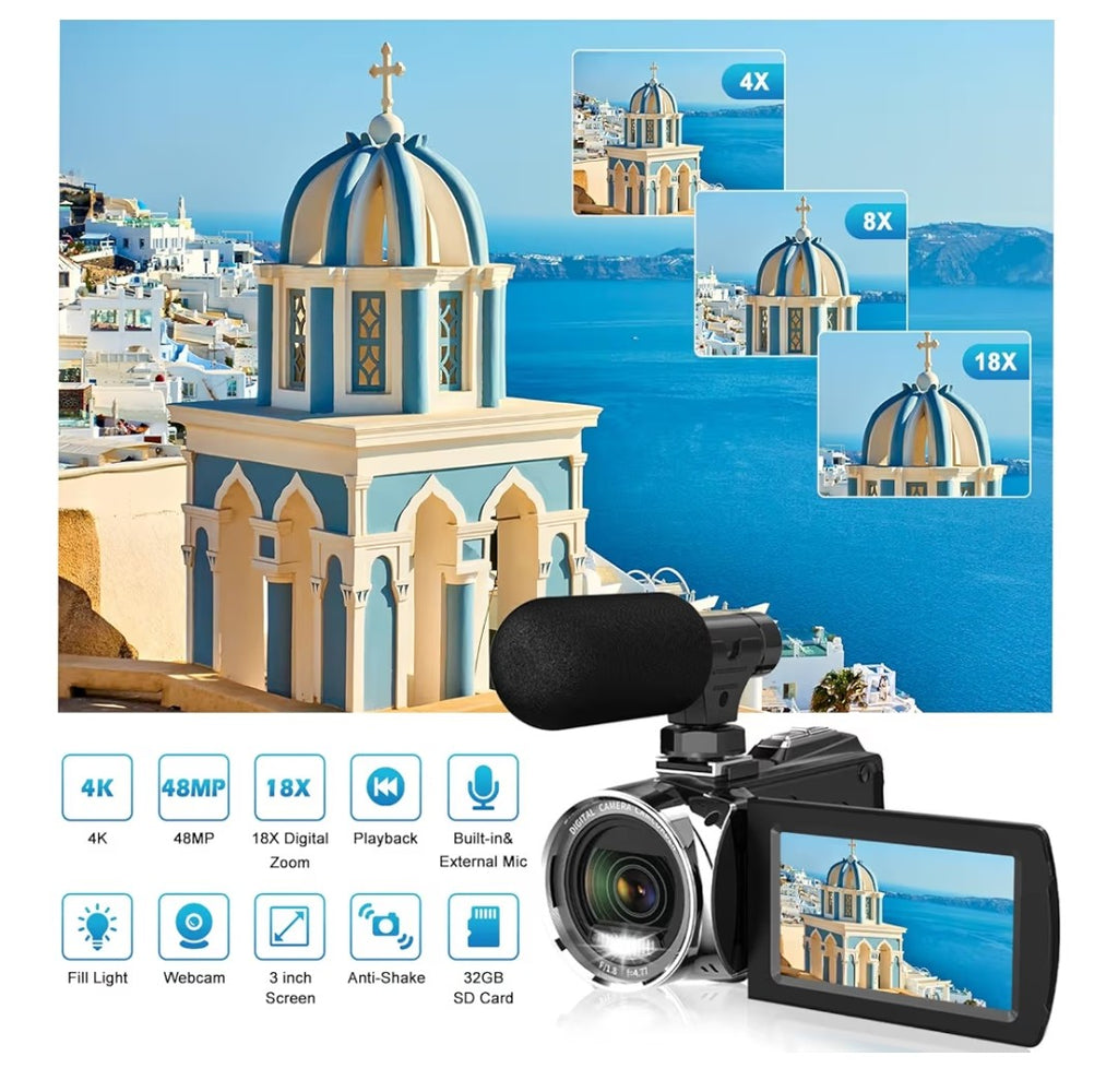 Camcorder HD 4K