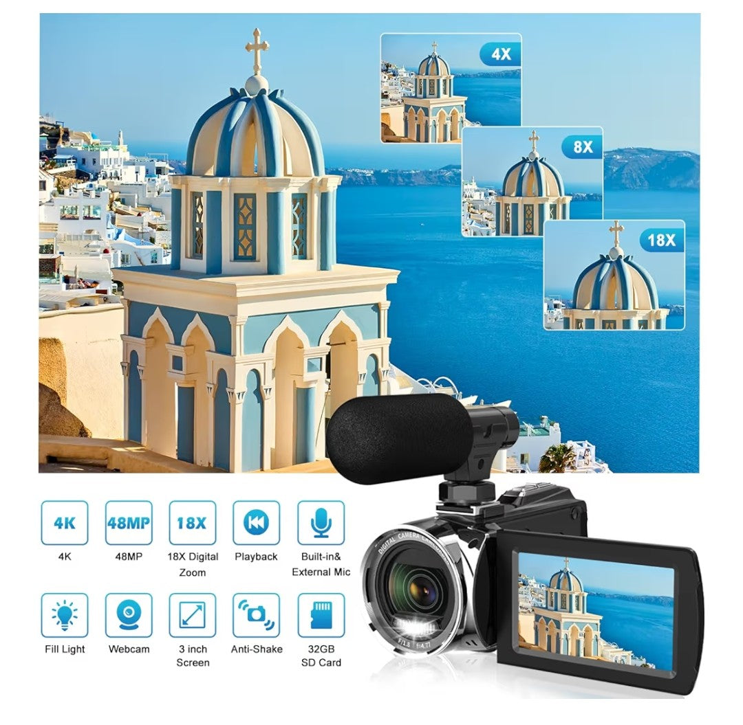Camcorder HD 4K