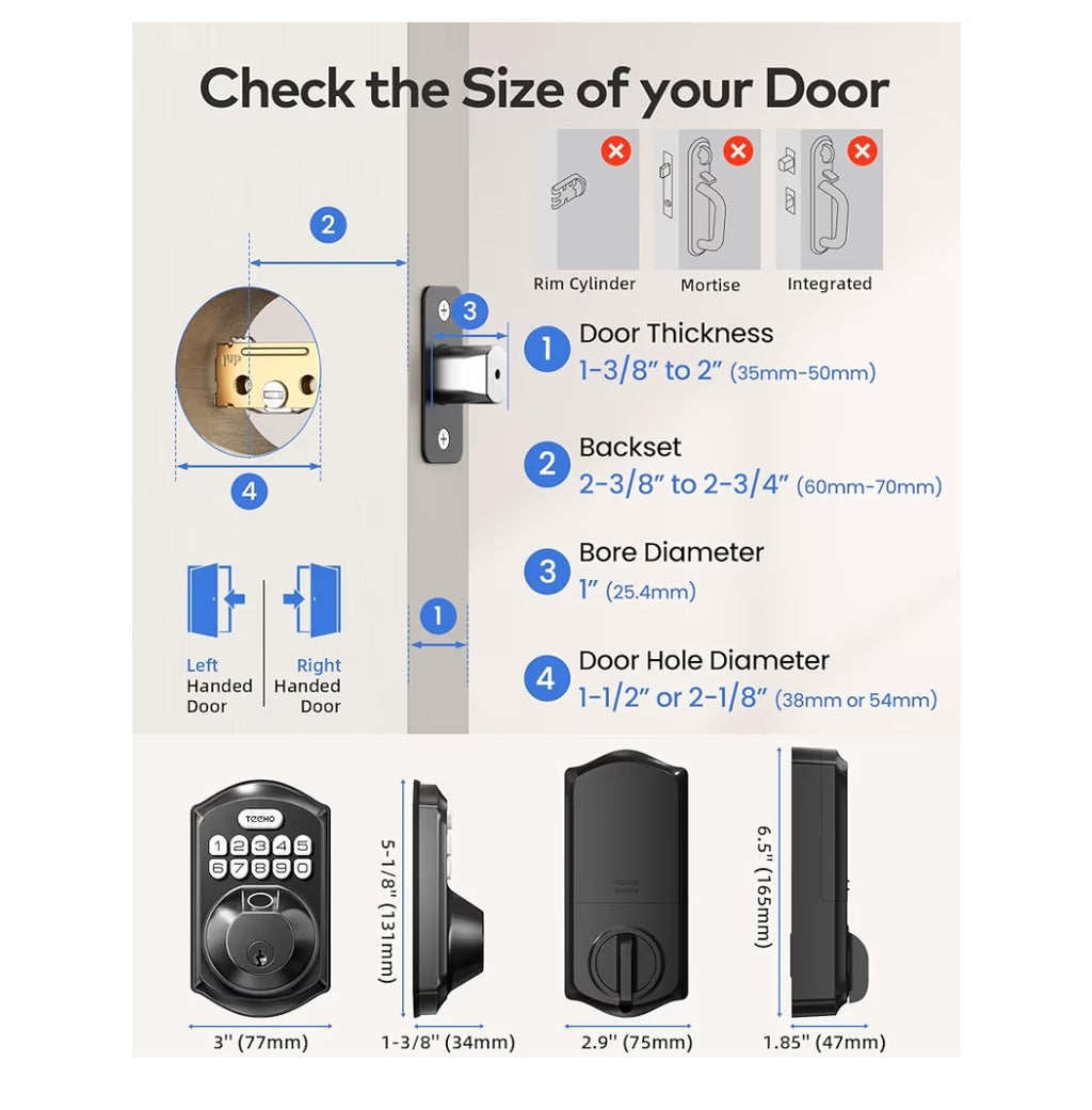 Teeho Wi-Fi Smart Lock