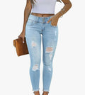 Skinny Ripped Jeans (Size 10)