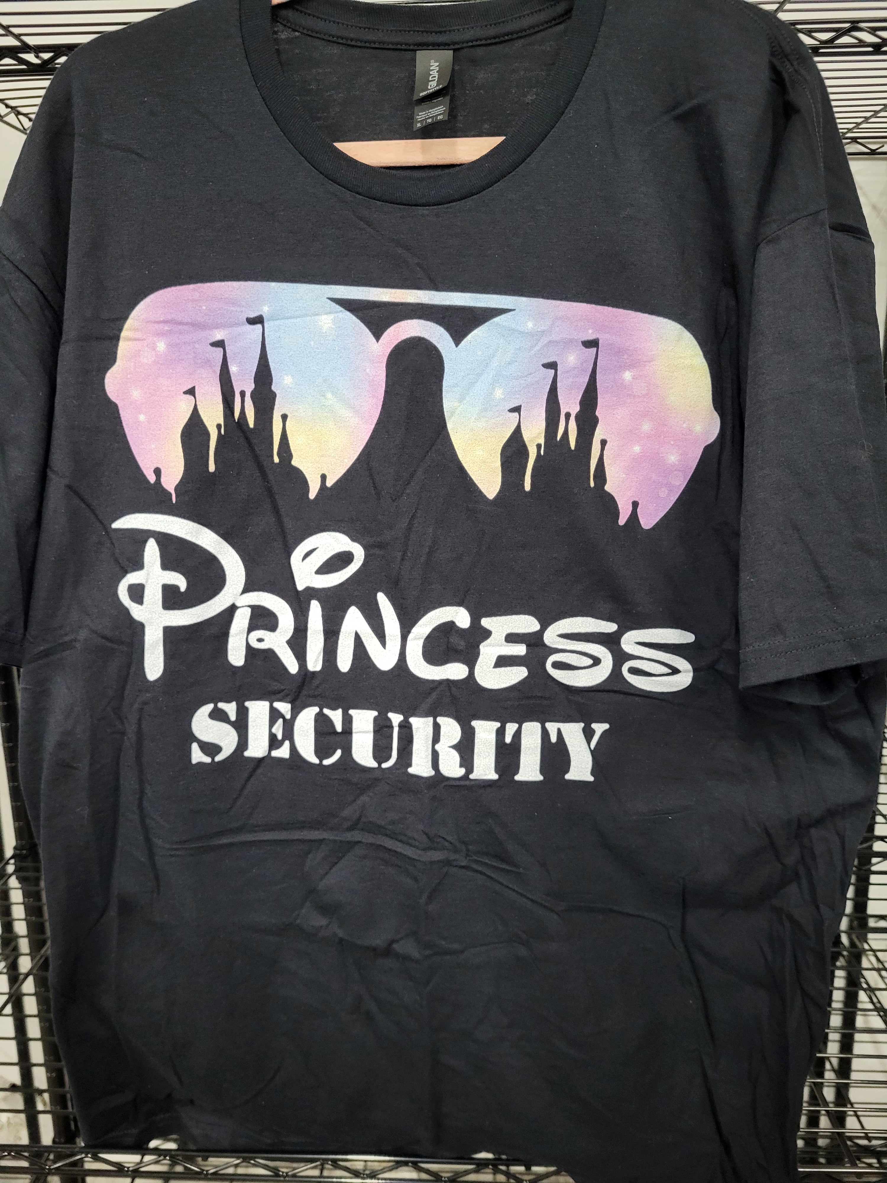"Princess Security" T-Shirt (XL)