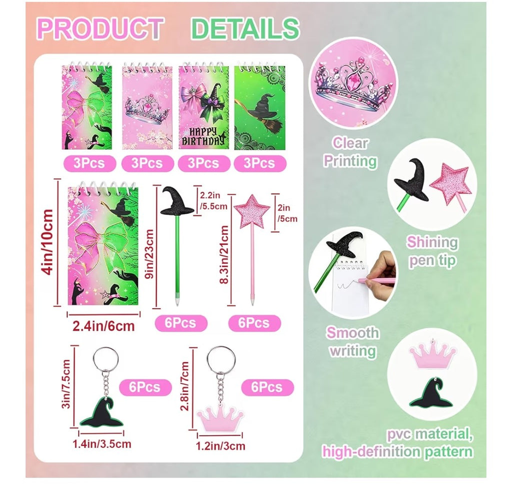 Wicked Party Favor Goodie Bag Stuffers (84 pcs)