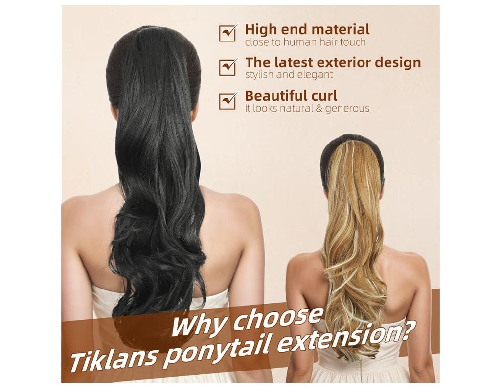 Tiklans Ponytail Extension 22in