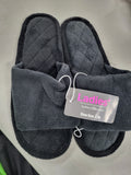 Women's Slippers Black (L/XL)