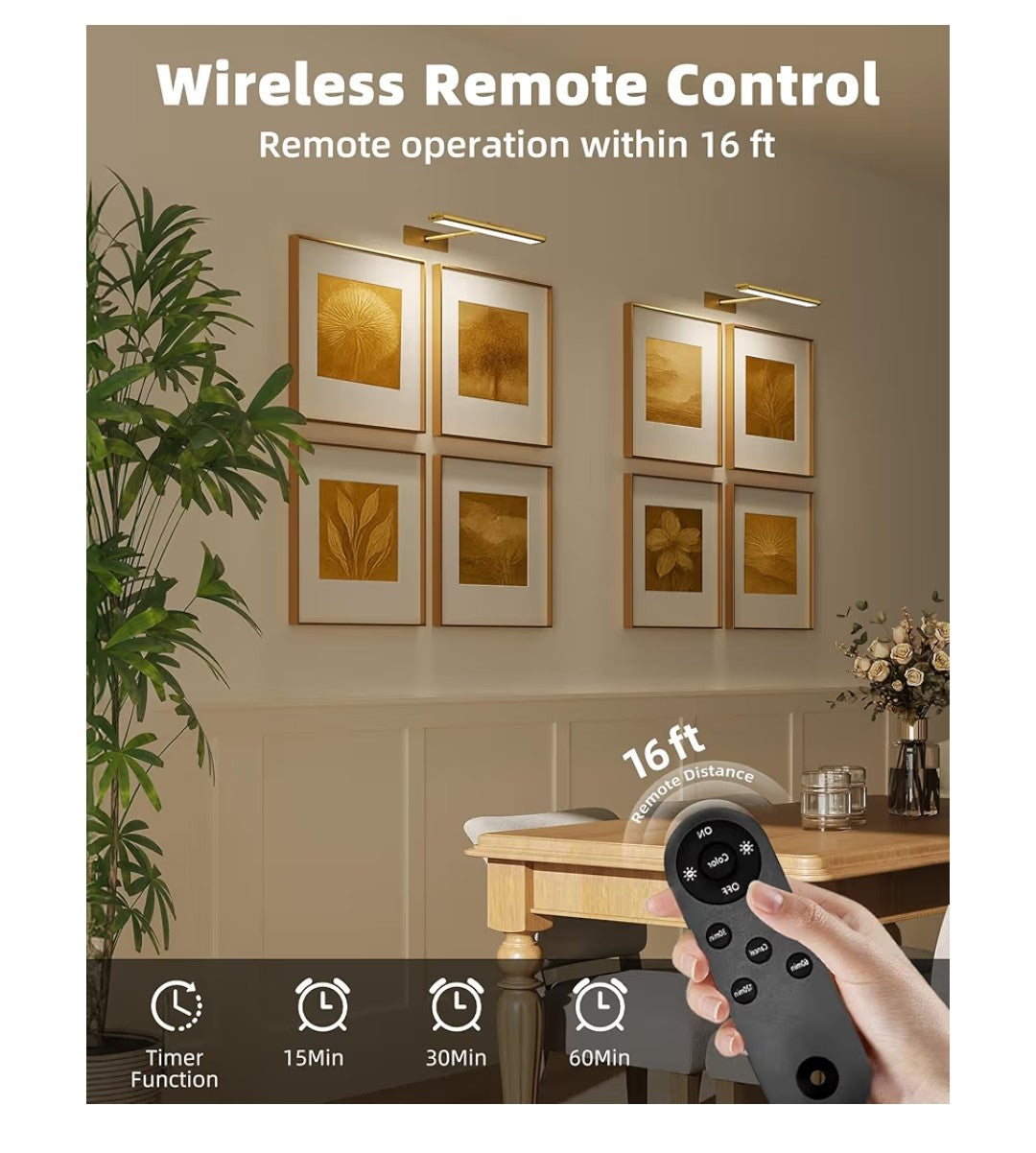 Picture Light for Wall (Gold)
