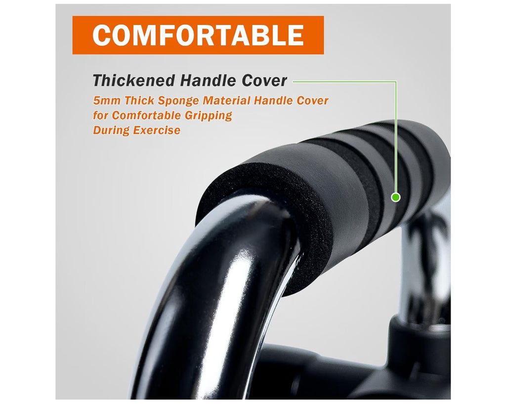 Push-Up Bar, Anti Slip Push Up Stand, Metal Push-Up Handles.