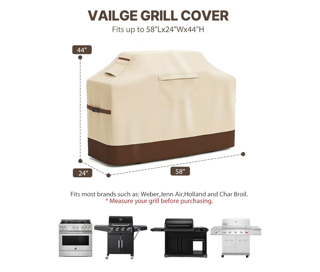 Vailge Grill Cover 58in