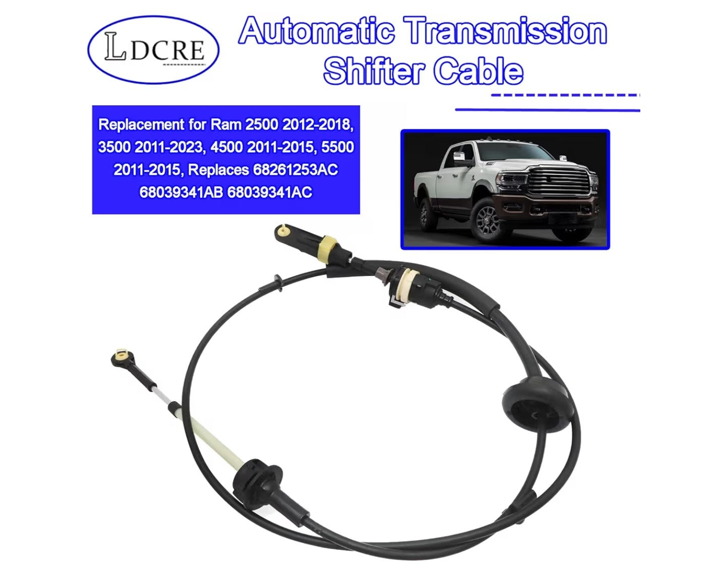 Automatic Transmission Shifter Cable Replacement for Ram