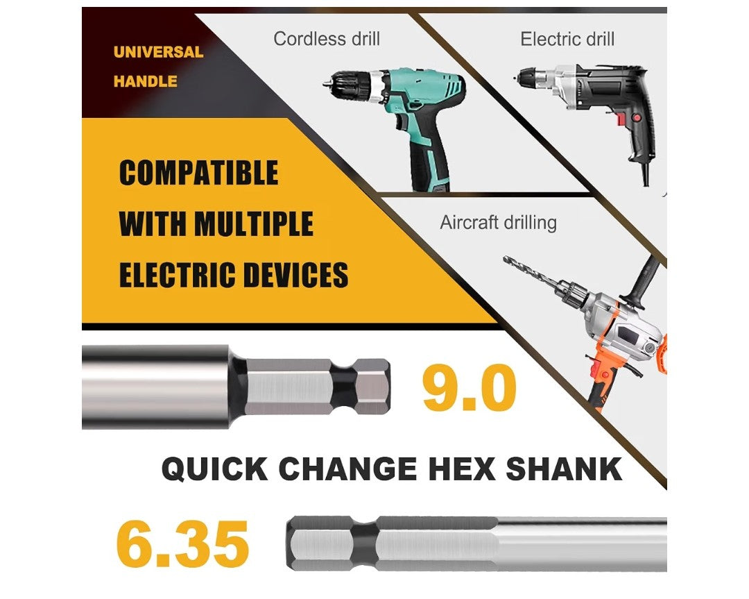 Forstner Drill Bit, 1-11/16" Quick Change Hex Shank