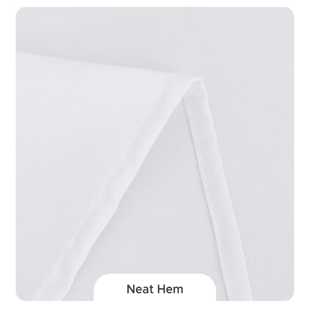 Rectangular Tablecloth 70in x 120in (8 pack)