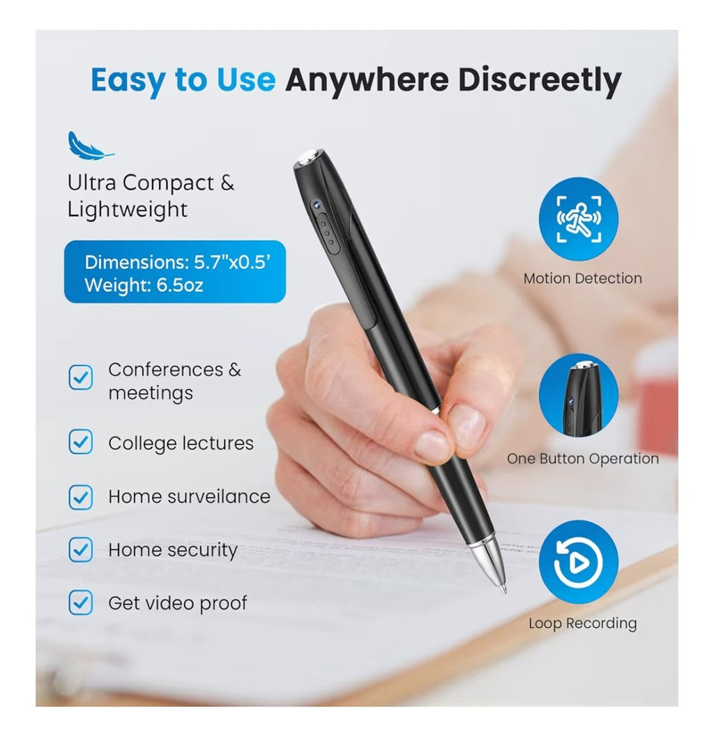 HD Camera Pen