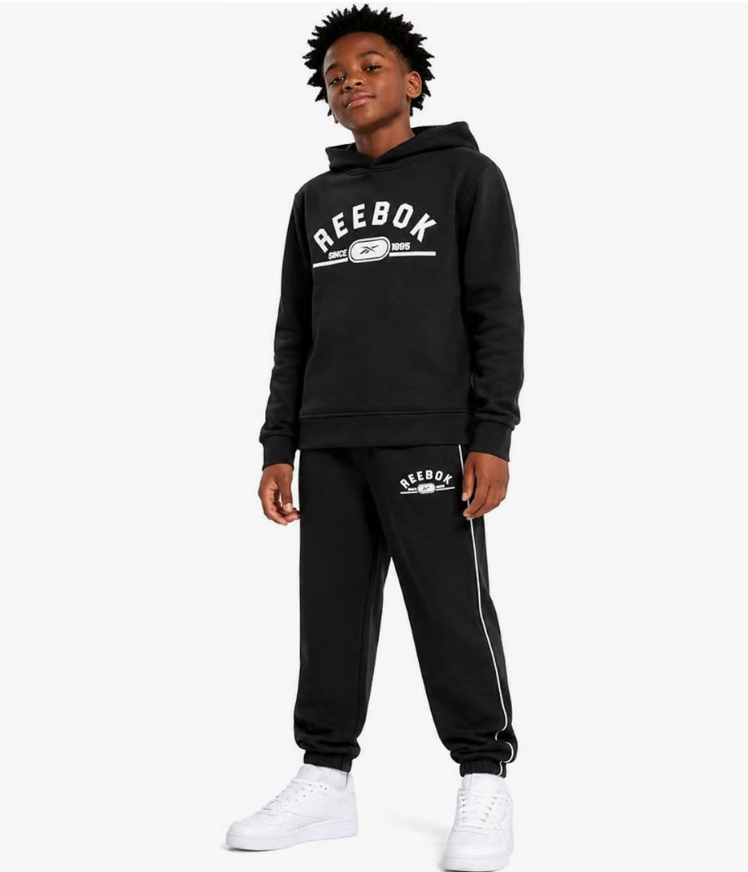 Reebok Boys 2-Piece Fleece Hoodie & Jogge4 Sweatsuit (Size 10)