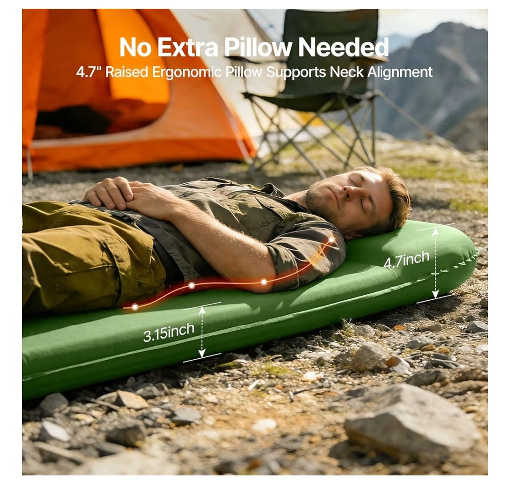 Ogery Self-Inflating Foam Sleeping Pad