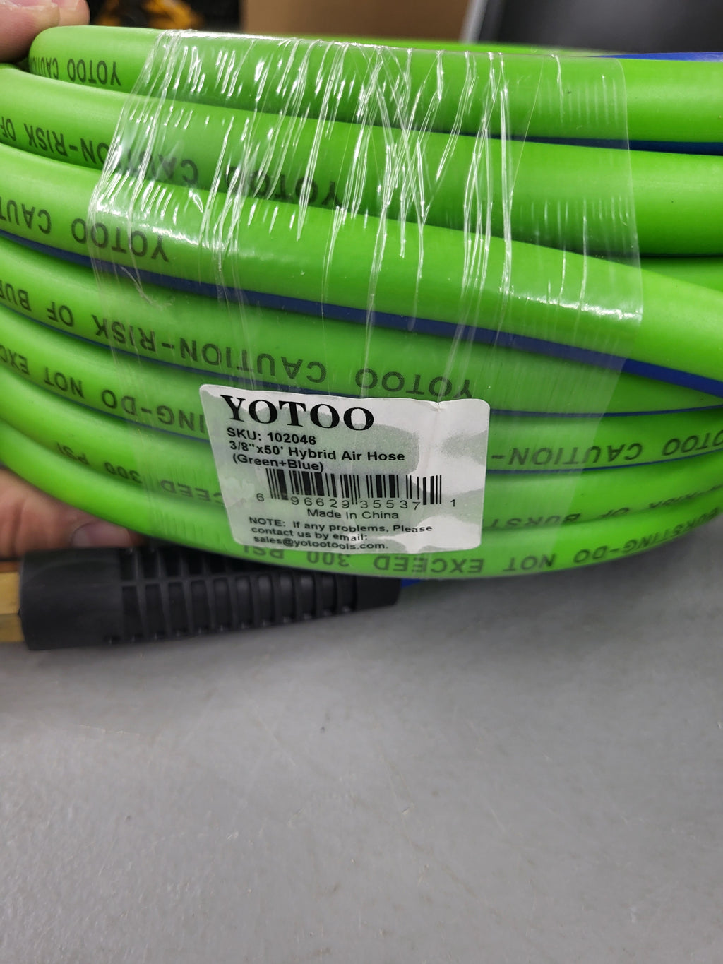 Yotoo Hybrid Air Hose 3/8"×50'