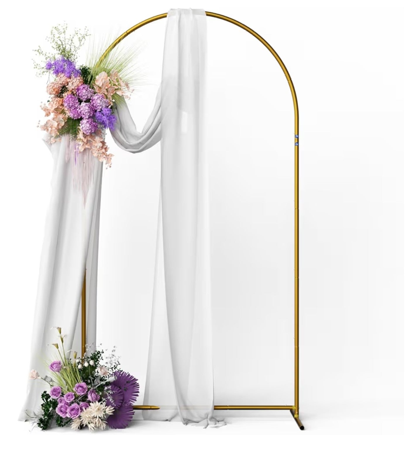 1 Sets Portable Metal Wedding Balloon Arch Stand(6FT)