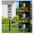 Brightever Solar Address Sign, House Number for Outside Waterproof