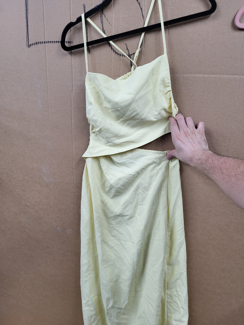 Camisole Backless Long Skirt (Small)