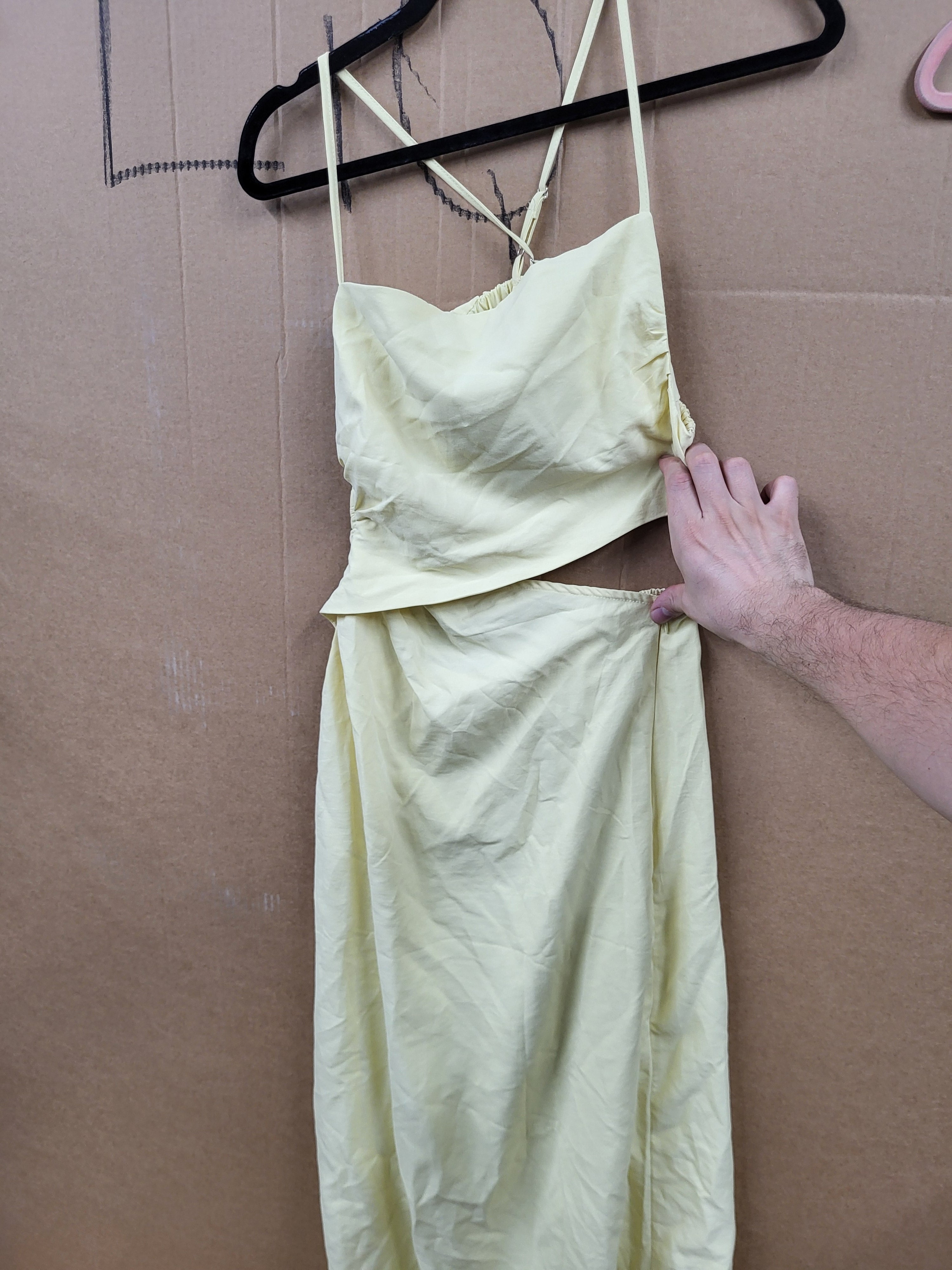 Camisole Backless Long Skirt (Small)
