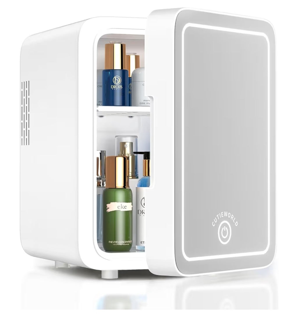 Cutieworld Skincare Mini Fridge