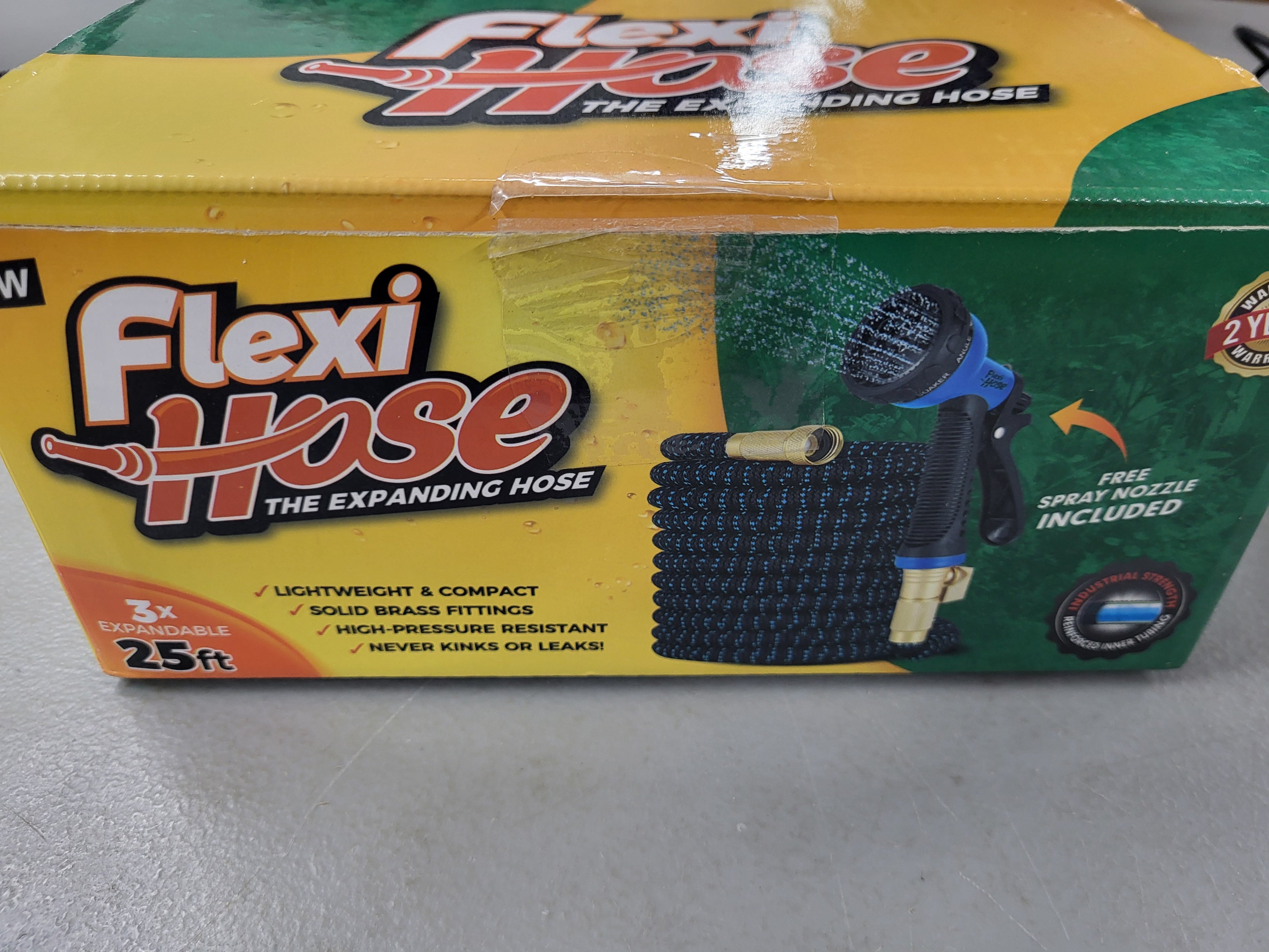Flexi Hose 25ft Expandable Garden Hose