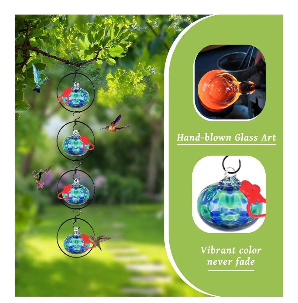 Headak Life Hummingbirdd Feeders (4 pack)