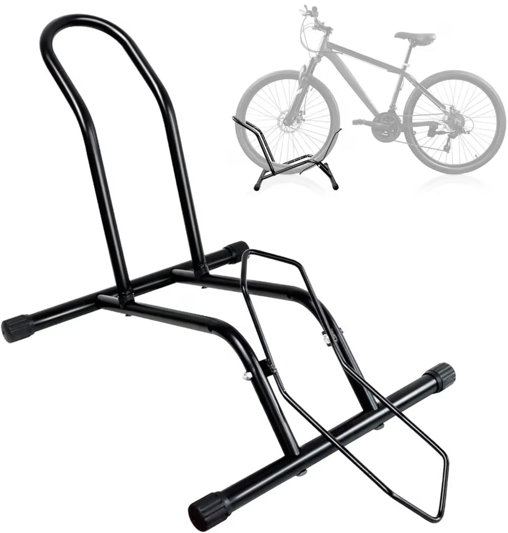 Bike Floor Stand Bikes Bicycle Rack for Outdoor and Indoor,Front And Rear Wheel Storage.