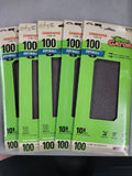 Gator Drywall Sandpaper, 100 Grit, (50 sheets)