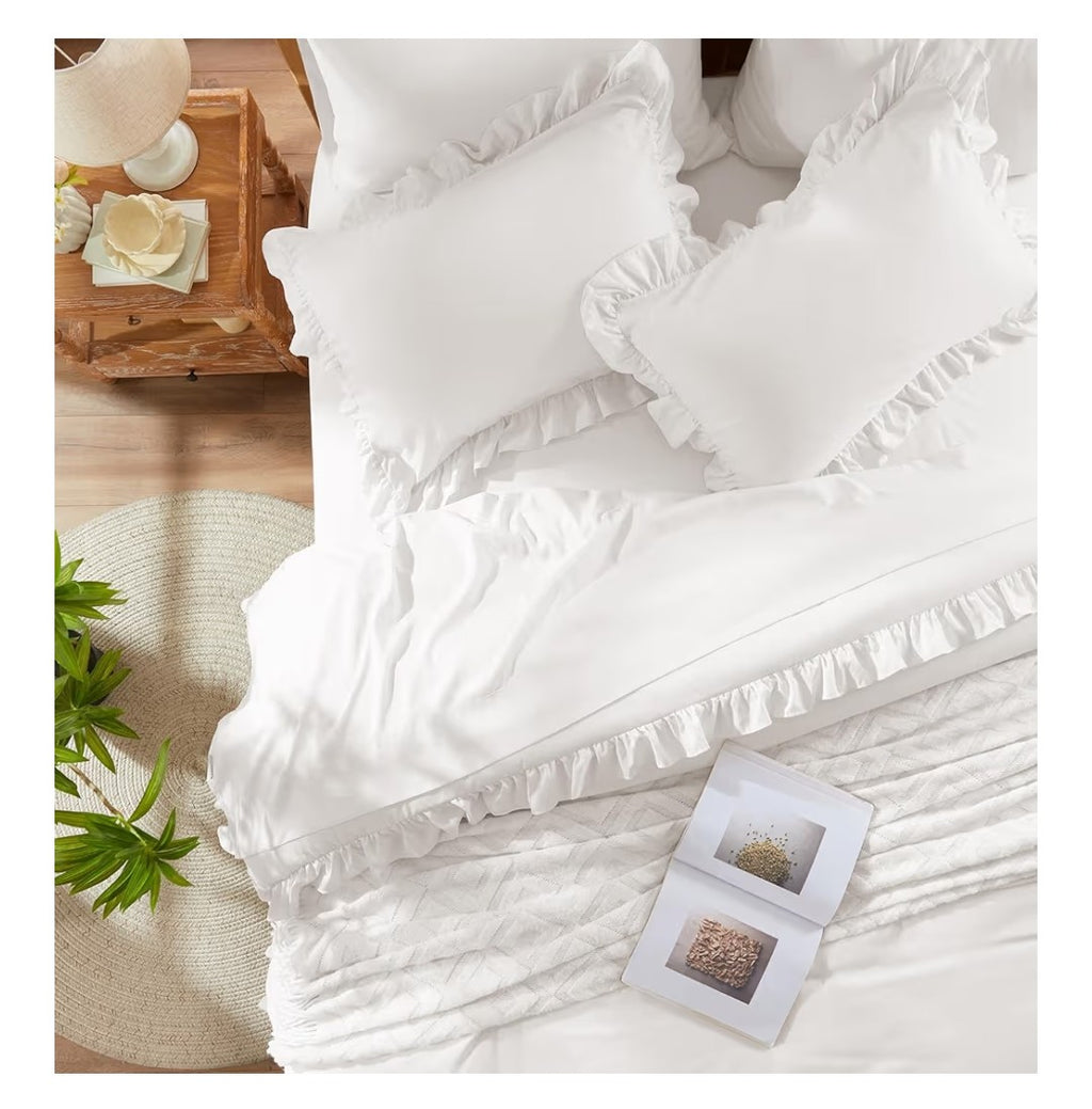 Anluoer 7 Piece Full Size Comforter Set